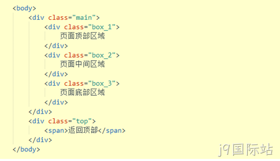 网站制作HTML代码